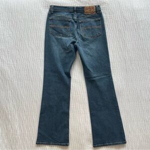 Express Dark Wash Bootcut Jeans